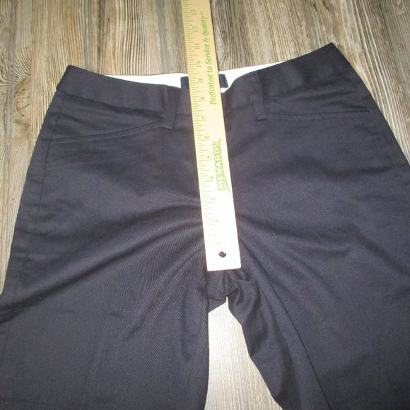 Land's End Outfitters Size 0 Petite Business Casual Black Shorts Msre 27.5x8 - Picture 7 of 9